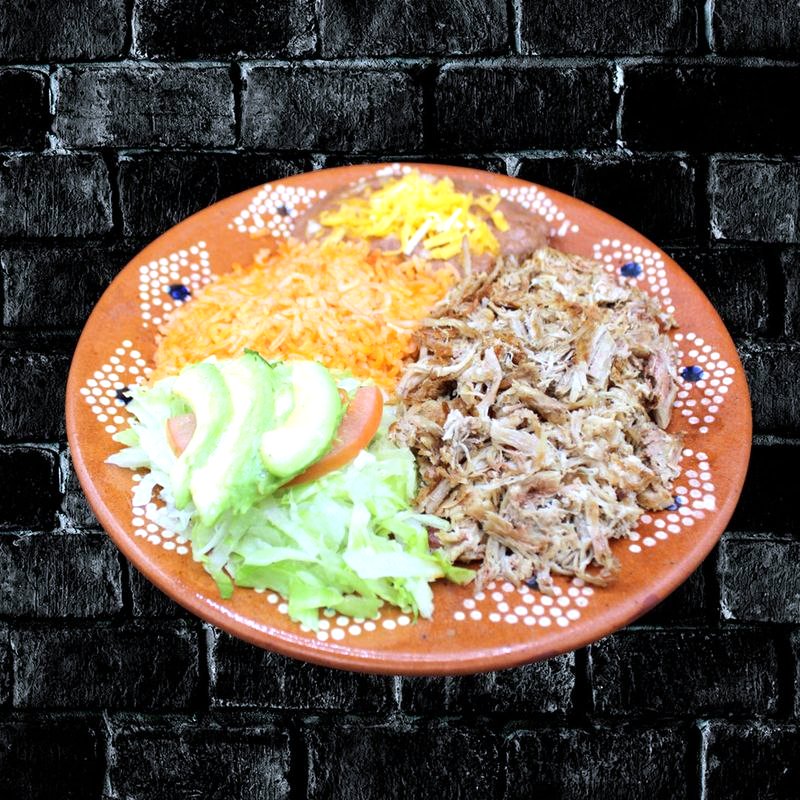 Carnitas Combo at Rivas Mexican Grill