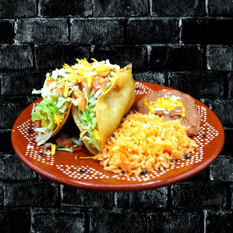 Two Hard Tacos Combo at Rivas Mexican Grill