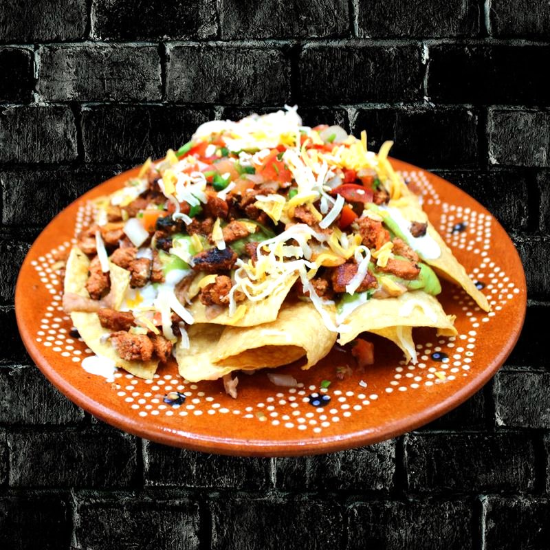 Pastor Nacho at Rivas Mexican Grill