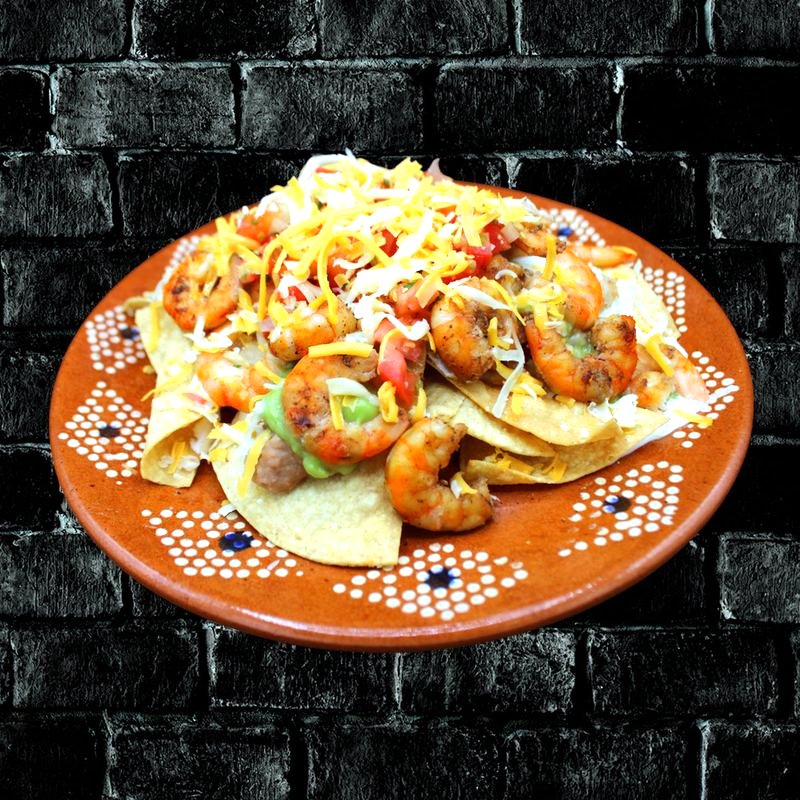 Shrimp Nacho at Rivas Mexican Grill