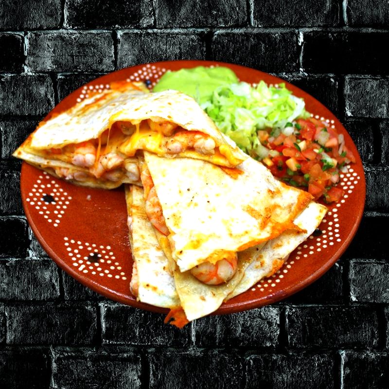 Shrimp Quesadilla at Rivas Mexican Grill
