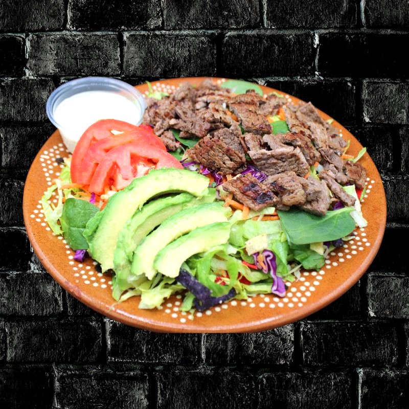 Steak Salad at Rivas Mexican Grill