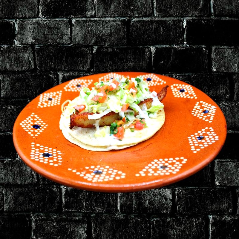 Fish Taco at Rivas Mexican Grill