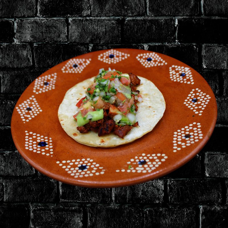 Pastor Tacos at Rivas Mexican Grill