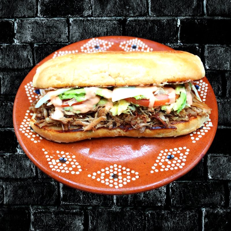 Carnitas Torta at Rivas Mexican Grill