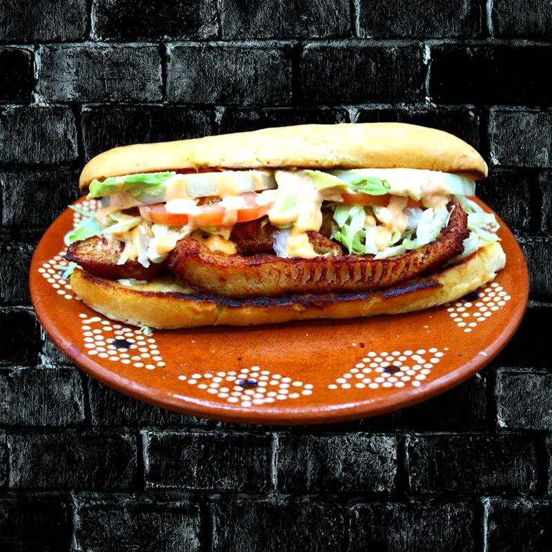 Fish Torta at Rivas Mexican Grill