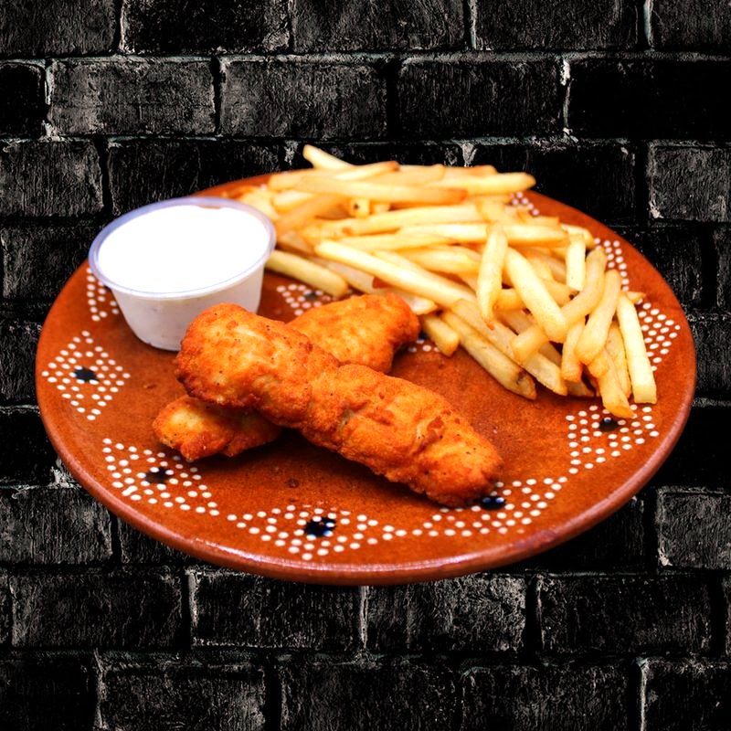 2 PC Fingers Wings & Finger at Rivas Mexican Grill